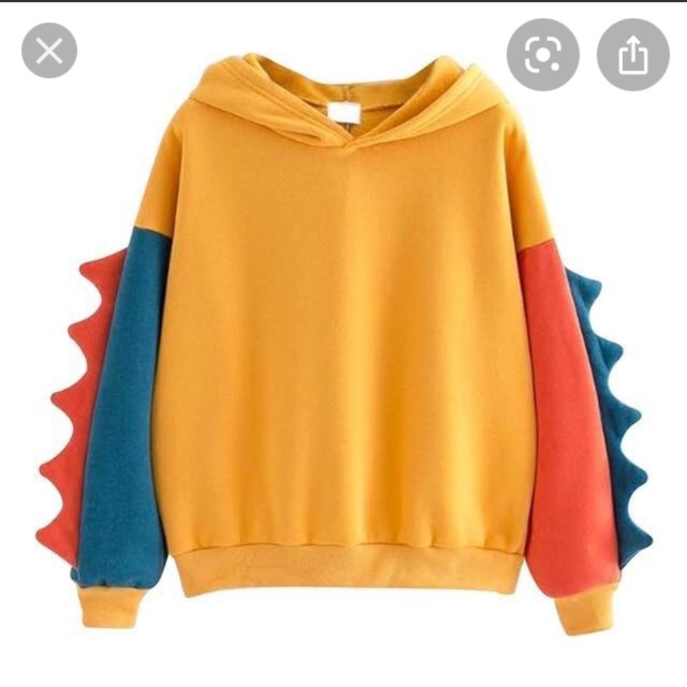 Patchwork Dino Hoodies